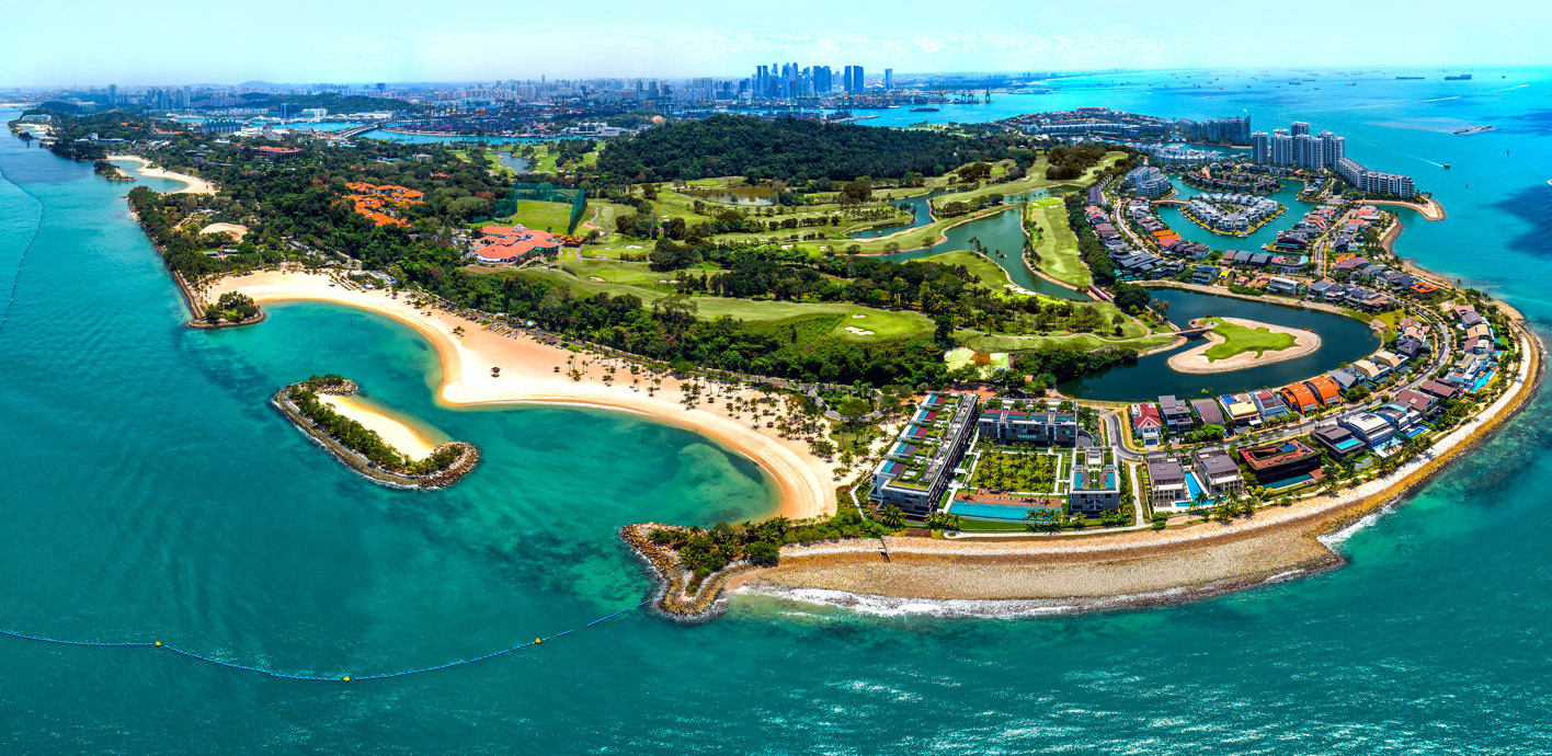 Image of Sentosa (Aerial View)